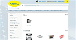 Desktop Screenshot of airwill.com